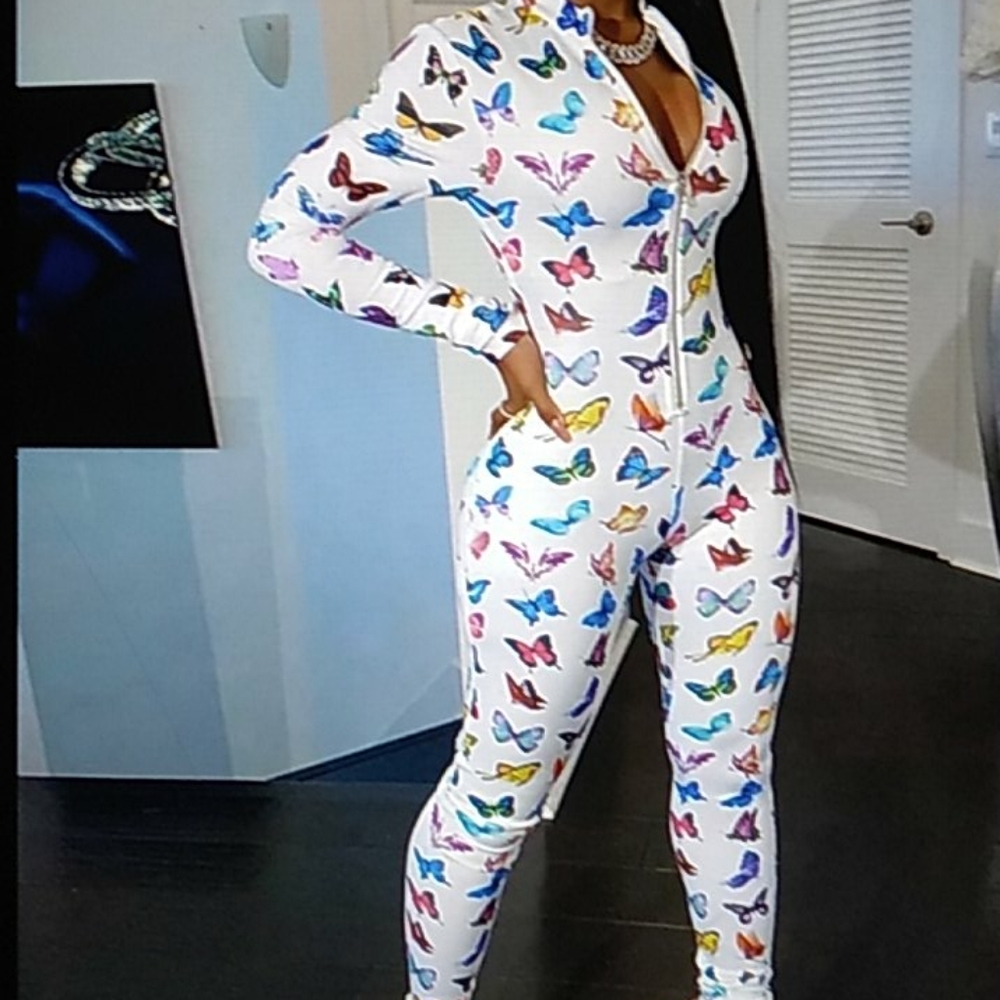 X Large Butterfly Romper onesie
